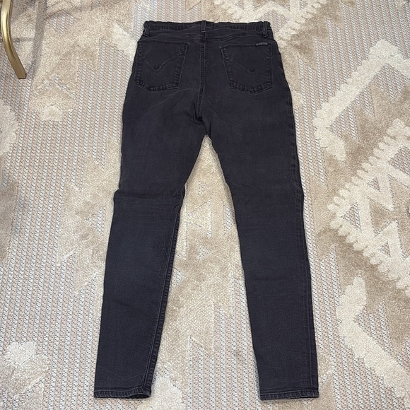 Hudson Blair Super Skinny Jeans - Black - High Rise Classic Denim - Size 30 - Picture 6 of 7